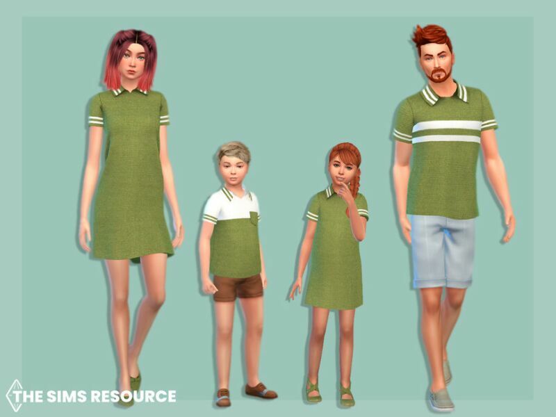 sims 4 cc t shirt with stripes and polo collar adult by mysteriousoo 2