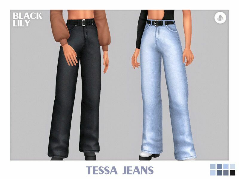 Tessa Jeans Sims 4 CC