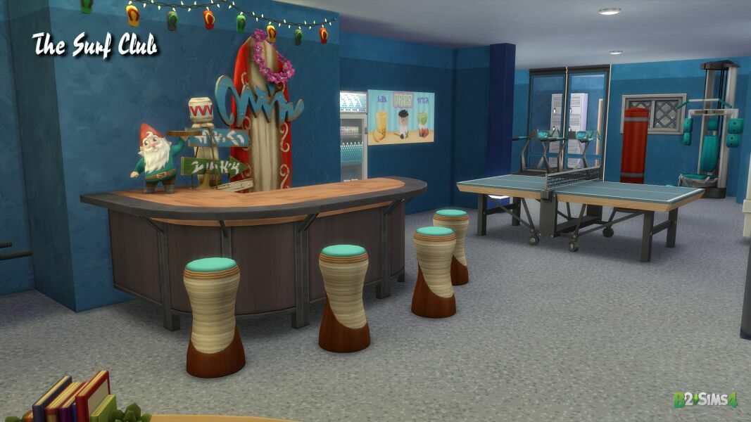 sims 4 cc the bayside diner surf club 7