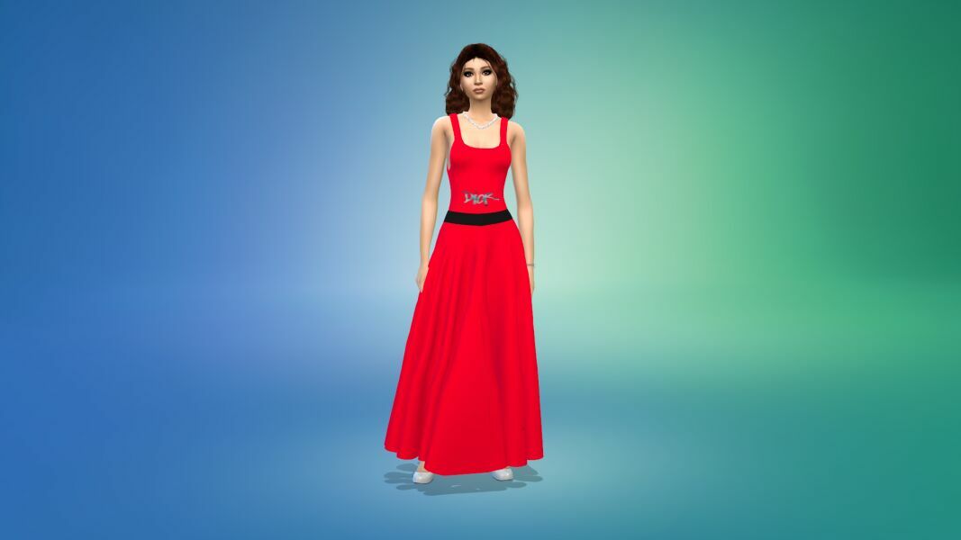 sims 4 cc the long elegant designers party dress by vtk 10