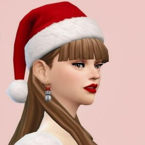 The | Merry Christmas | Female By Hedennychen Sims 4 CC