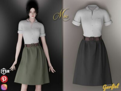 THE Stylish Vintage Outfit Sims 4 CC