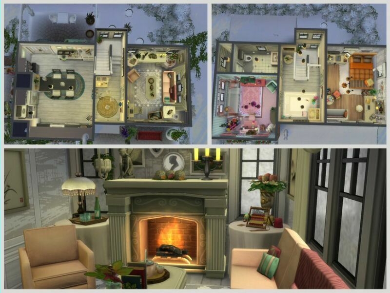 sims 4 cc the white cats cottage no cc by sgk45 5