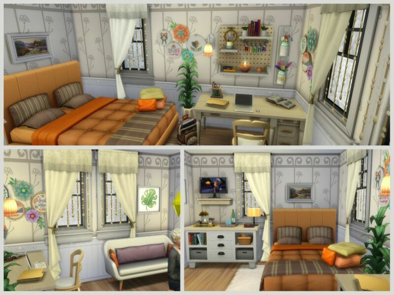 sims 4 cc the white cats cottage no cc by sgk45 7