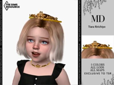 Tiara Ririchiyo Toddler By Mydarling20 Sims 4 CC