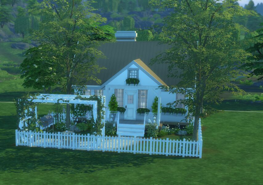 sims 4 cc tiny cottage home 3