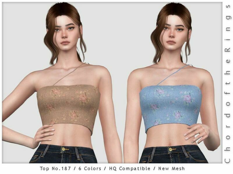 TOP NO.187 By Chordoftherings Sims 4 CC