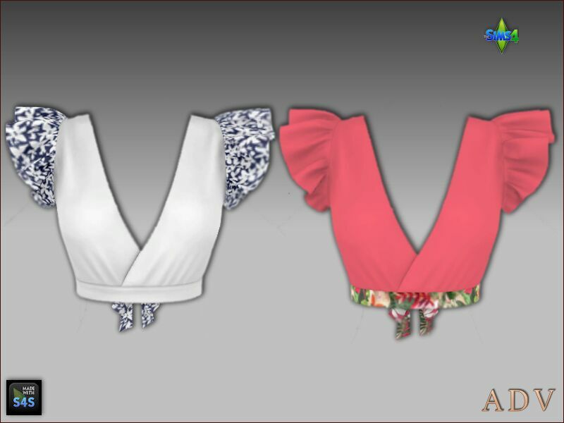 sims 4 cc tops and pants 4