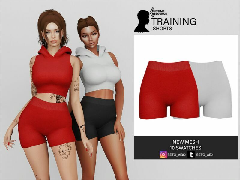 Training (Short) Sims 4 CC