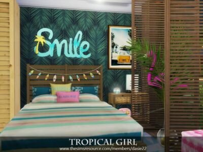 Tropical Girl By Dasie2 Sims 4 CC