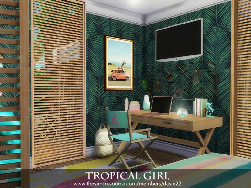 sims 4 cc tropical girl by dasie2 3