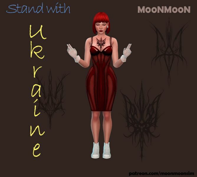 Ukraine By Moonmoonsim Sims 4 CC