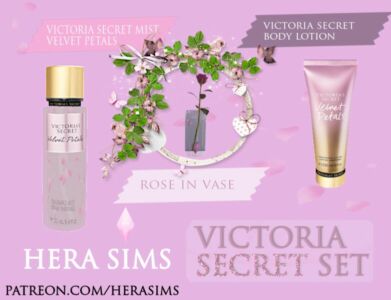 Victoria Secret Velvet Petals SET Sims 4 CC