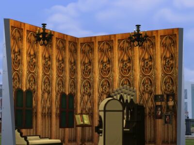 Victorian Panels Sims 4 CC