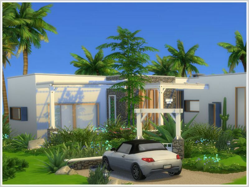 sims 4 cc villa dalt empty shell no cc by philo 3