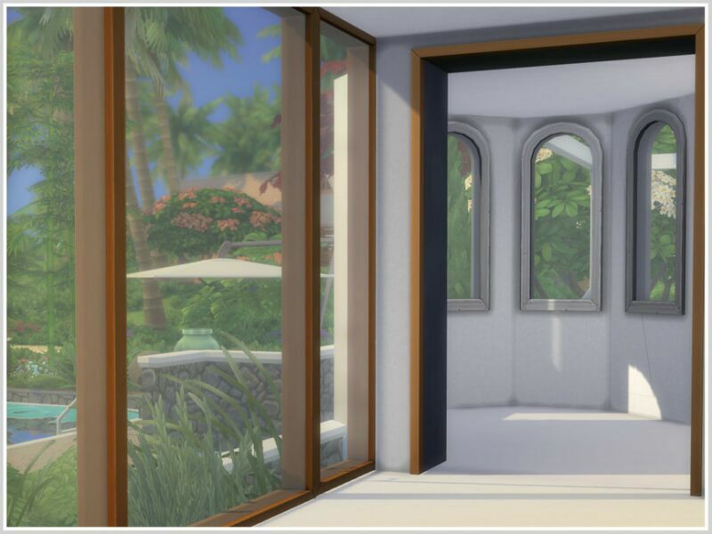 sims 4 cc villa dalt empty shell no cc by philo 4