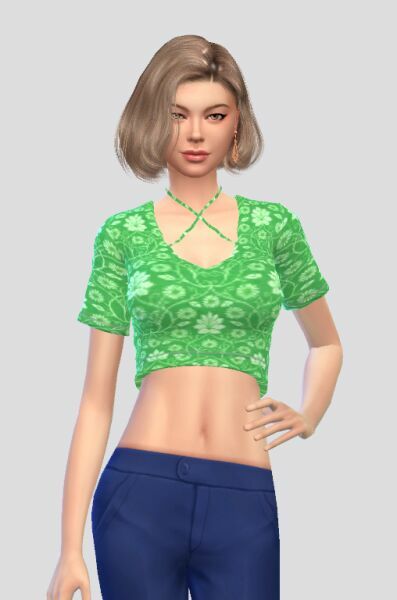 sims 4 cc viona top by luminousls 4