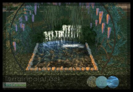 Water-Terrain | 3 Swatches By Mrsbarbiex3 Sims 4 CC