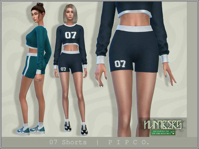 07 Shorts. Sims 4 CC