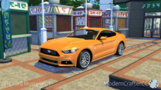 2015 Ford Mustang GT Sims 4 CC