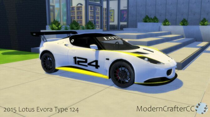 2015 Lotus Evora Type 124 Sims 4 CC