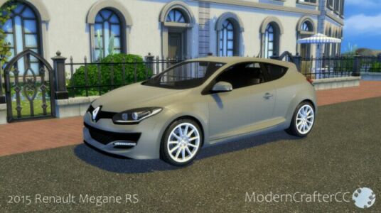 2015 Renault Megane RS Sims 4 CC