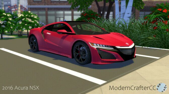 2016 Acura NSX Sims 4 CC