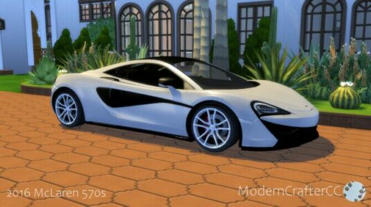 2016 Mclaren 570S Sims 4 CC