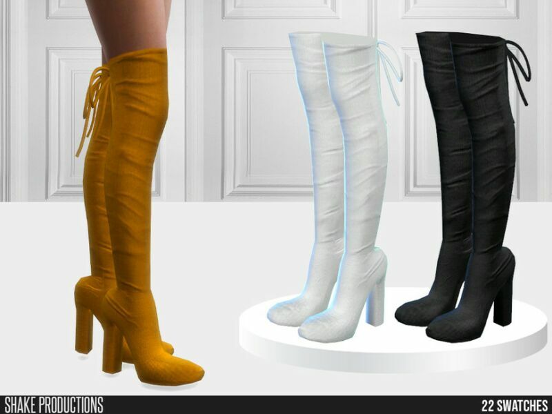 865 – High Heel Boots By Shakeproductions Sims 4 CC