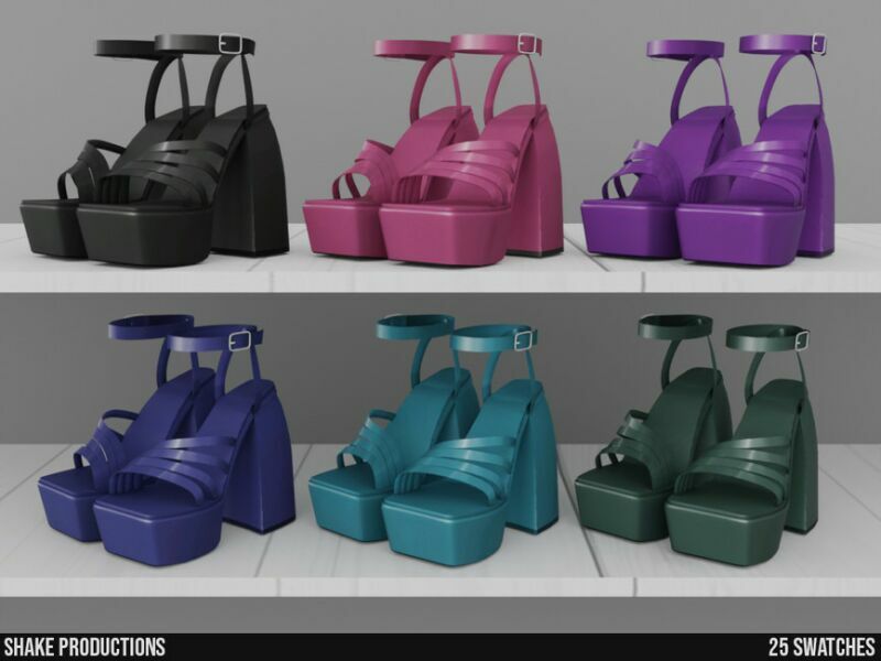 sims 4 cc 956 high heels by shakeproductions 2