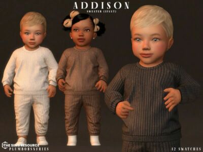 Addison Sweater (Infant) Sims 4 CC