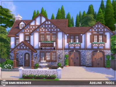 Adeline – Nocc By Sharon337 Sims 4 CC