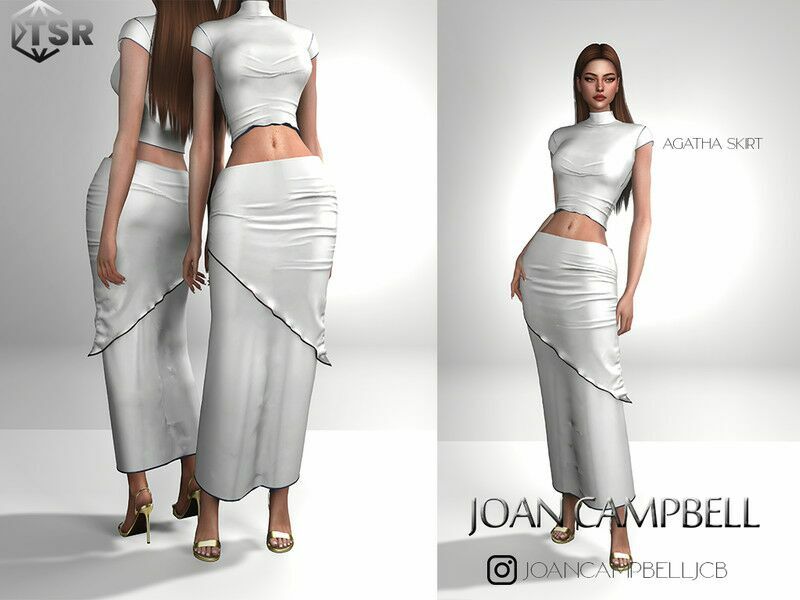 Agatha Skirt Sims 4 CC