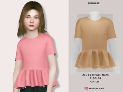 Akogare TOP NO.150 By _Akogare_ Sims 4 CC