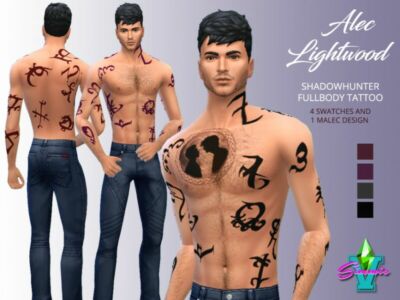 Alec Lightwood Shadowhunter By Simmiev Sims 4 CC