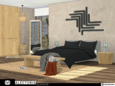 Alectoris Bedroom By Wondymoon Sims 4 CC