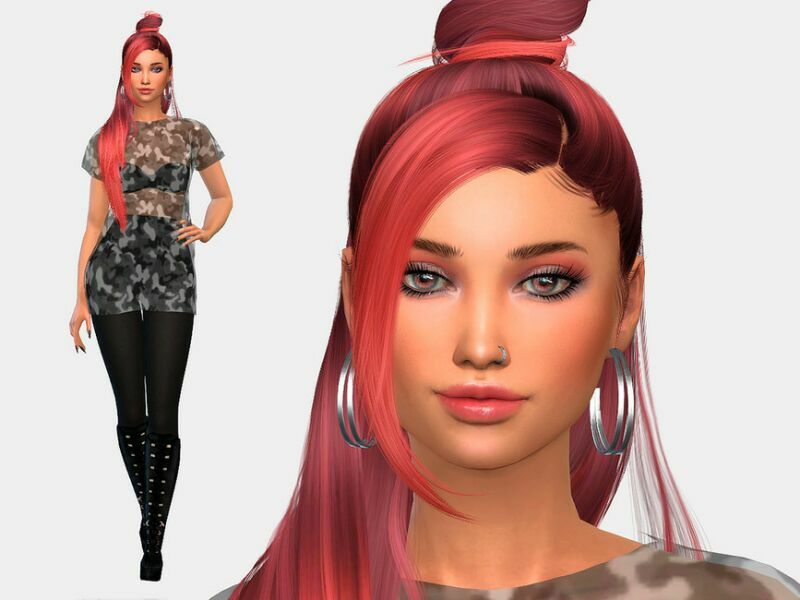 Aleisha Randall By Suzue Sims 4 CC