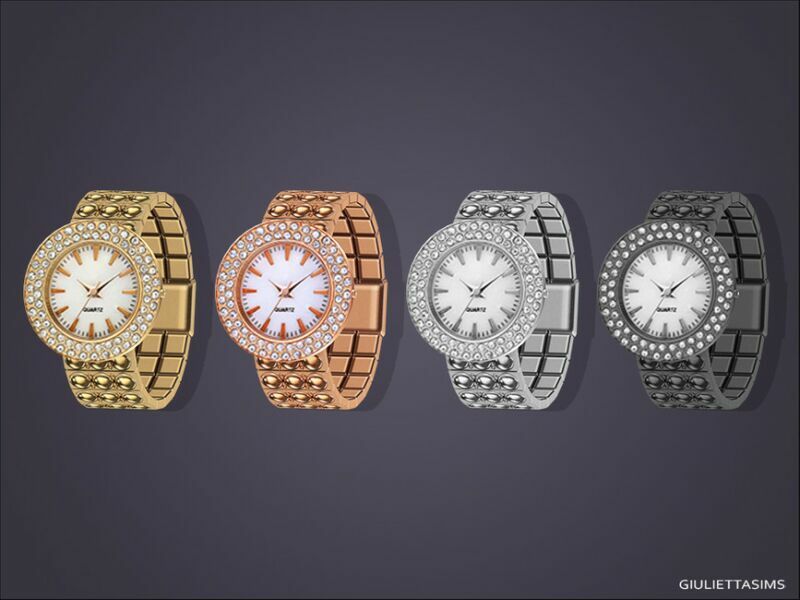 sims 4 cc alexis watch by feyona 2