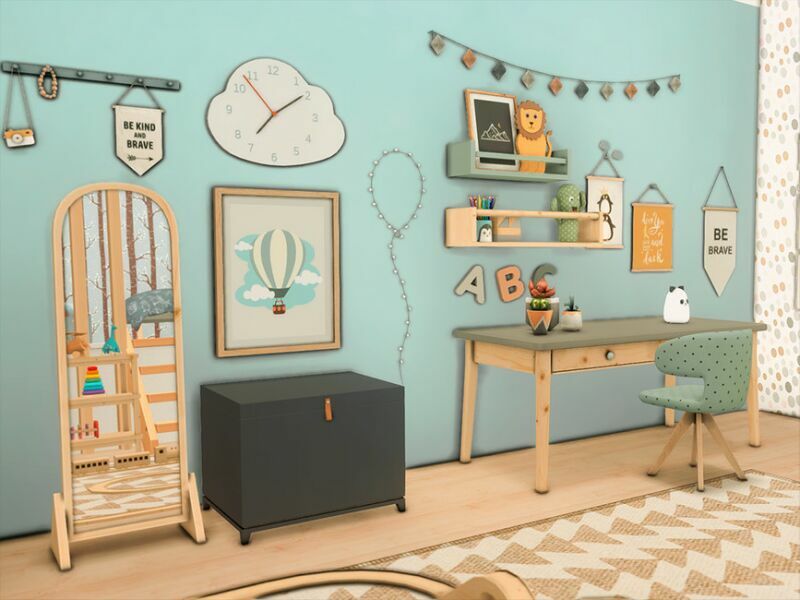 sims 4 cc alma kids bedroom tsr only cc by xogerardine 2