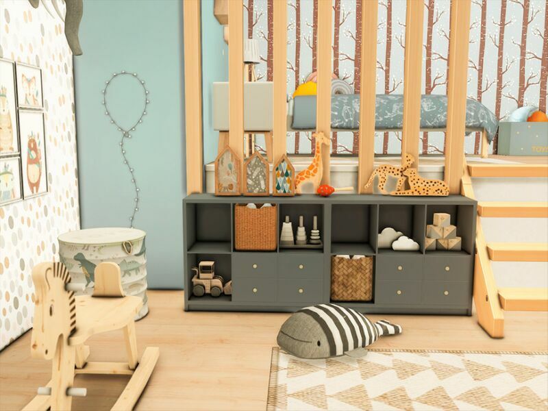 sims 4 cc alma kids bedroom tsr only cc by xogerardine 4