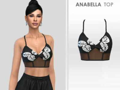 Anabella TOP / Everyday By Puresim Sims 4 CC