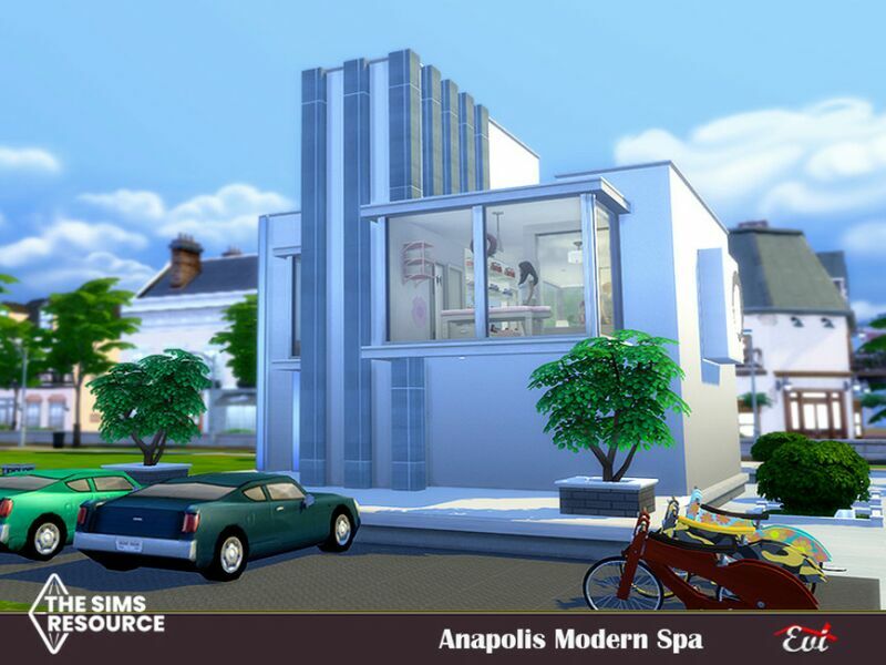 sims 4 cc anapolis modern spa no cc by evi 3