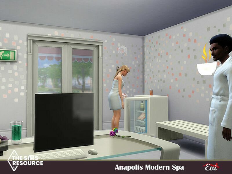 sims 4 cc anapolis modern spa no cc by evi 5