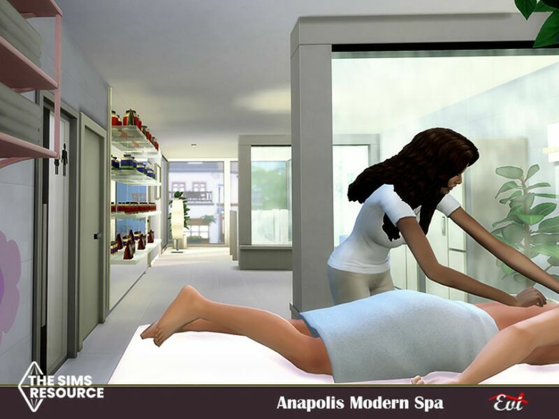 sims 4 cc anapolis modern spa no cc by evi 7