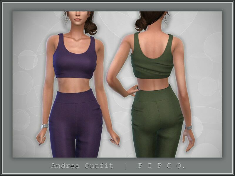 Andrea TOP. By Pipco Sims 4 CC