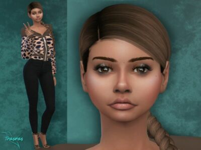 Angeline Amarante By Trasras Sims 4 CC