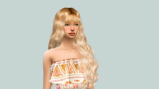 Anne Wagner By Ninjyone Sims 4 CC