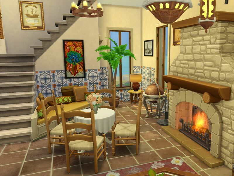 sims 4 cc archaeologist home no cc by flubs79 2