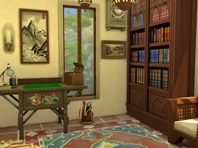 sims 4 cc archaeologist home no cc by flubs79 5