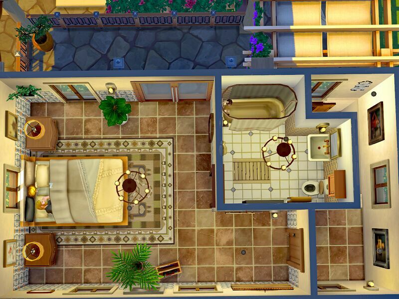 sims 4 cc archaeologist home no cc by flubs79 7